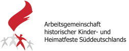 Logo der er Arbeitsgemeinschaft historischer Kinder- und Heimatfeste Süddeutschlands